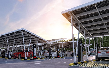 天大新能源辦公樓+車棚800KW光伏項目