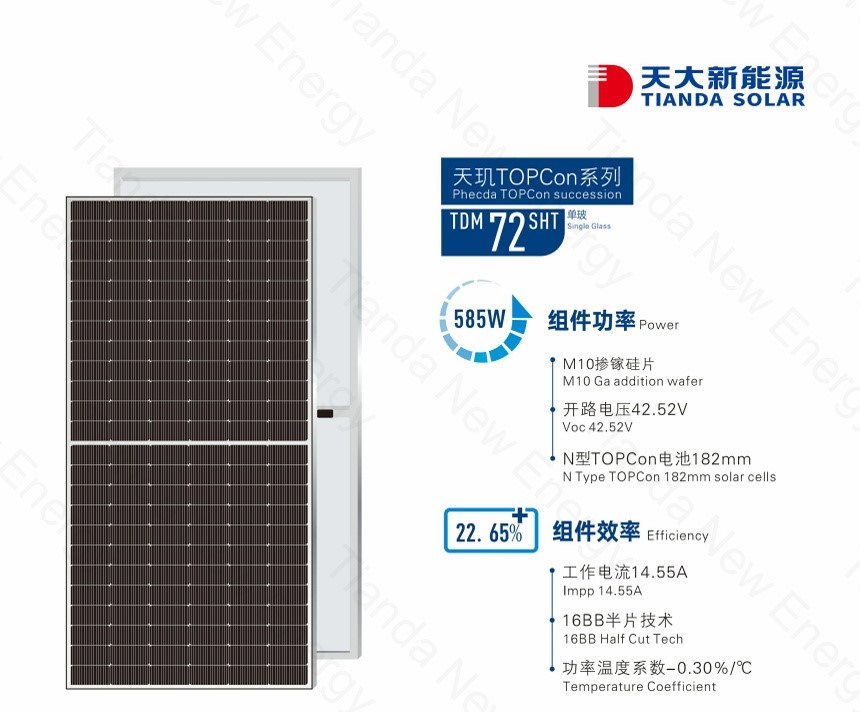 天璣TOPCon系列 TDM 72 SHT